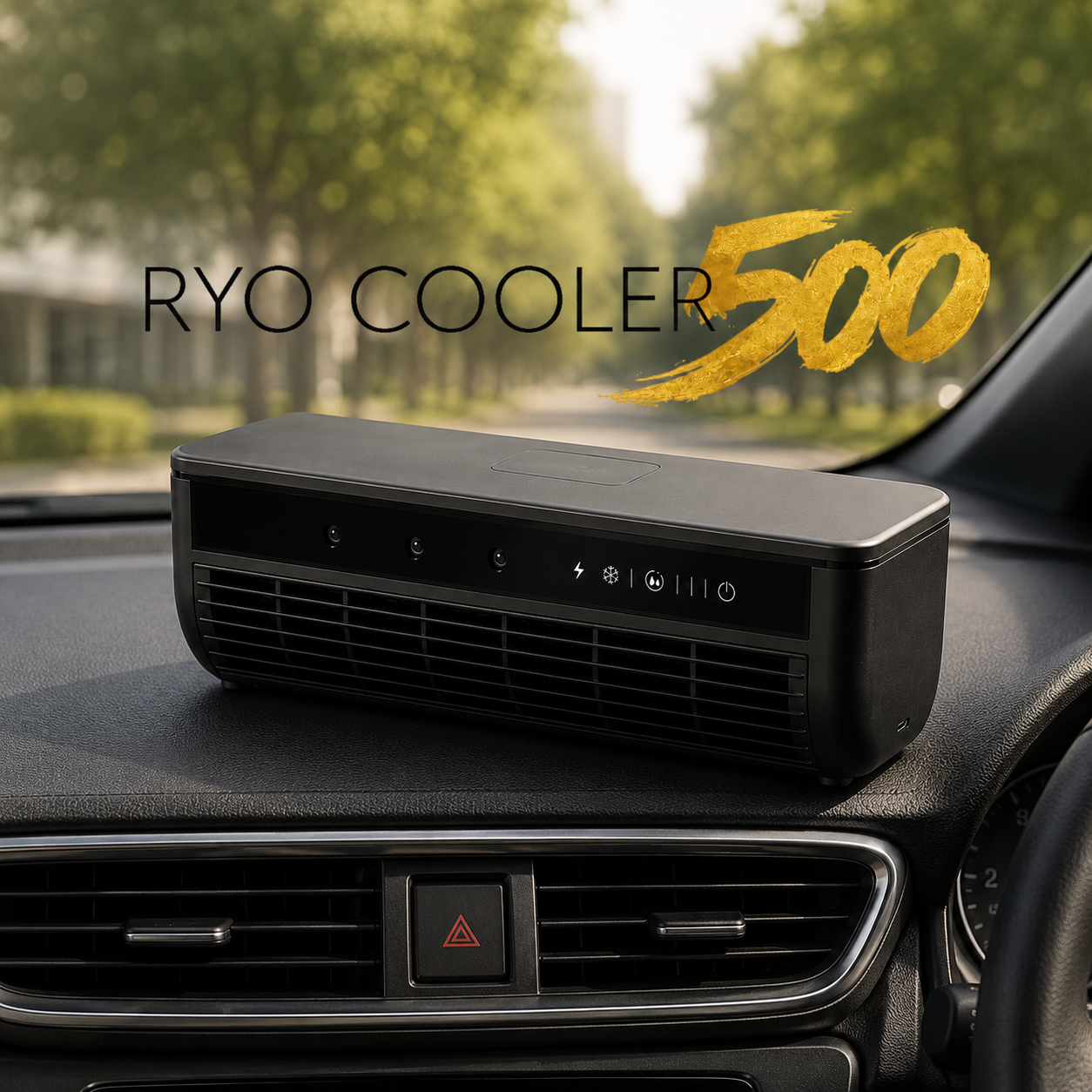 Ryo Cooler | 車中泊にも使える 充電式ポータブル冷風機