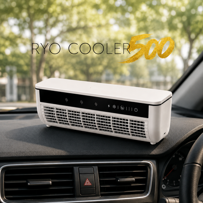 Ryo Cooler ｜ 車中泊にも使える 充電式ポータブル冷風機